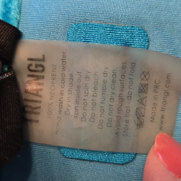 Triangl Swimwear Turquoise Bikini Set - Picture 14 of 16